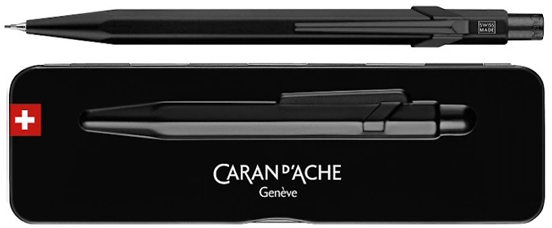 Caran d'Ache Mechanical pencil, 849 Black Code series (0.7mm)