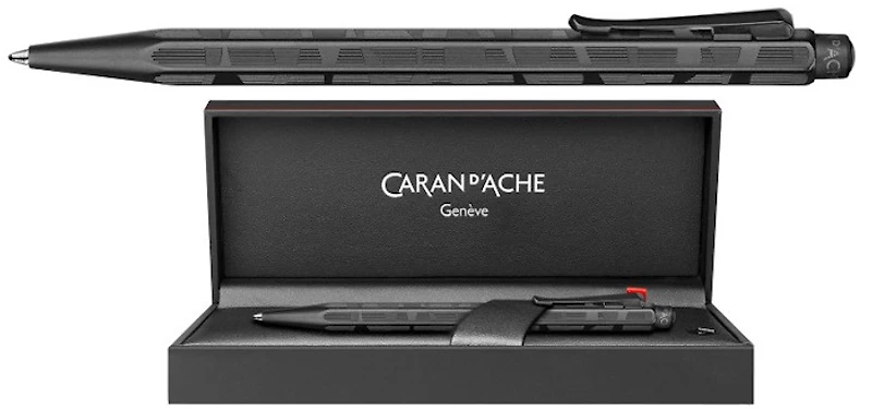 Stylo bille Caran d'Ache, série Ecridor Black Lines - Noir