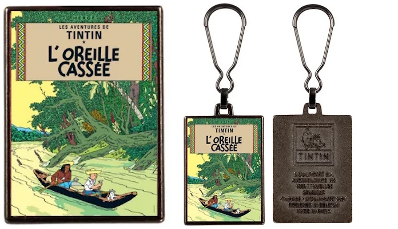 Tintin Key ring, L'oreille cassée (Canoe)
