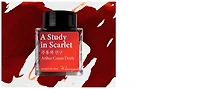 Bouteille d'encre Wearingeul, série World Literature Ink Encre A Study in Scarlet (30ml)
