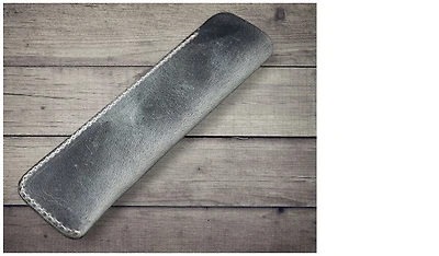 Étui pour stylo Galen Leather Co., série Leather Single Pen Sleeve Fumée Crazy Horse