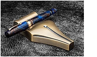 Support à stylo Galen Leather Co., série Accessoires de bureau Laiton antique (The Nib Rest)