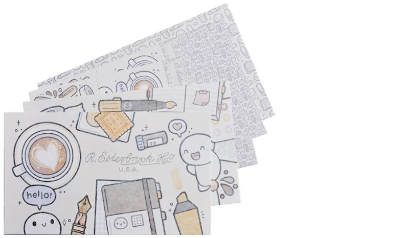 Esterbrook Blotter paper, TheCoffeeMonsterzCo series