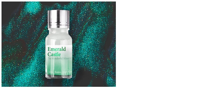 Wearingeul Glitter potion, Glitter series Emerald Castle (10ml)