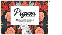 Papier à lettre/Enveloppe Pigeon, série Correspondance Bright & Beautiful (Paquet de 6)
