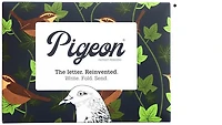 Papier à lettre/Enveloppe Pigeon, série Correspondance Robin & Wren (Paquet de 6)