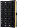 Castelli Notebook (A5), Gold series Rice Grain (Ruled, rigid cover)
