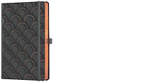 Castelli Notebook (A5), Copper series Art Deco (Ruled, rigid cover)