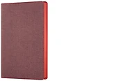 Carnet de notes (A5) Castelli, série Harris Érable rouge (Ligné, couverture flexible)