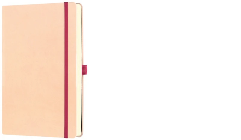 Castelli Notebook (A5), Aquarela series Seashell (Ruled, rigid cover)