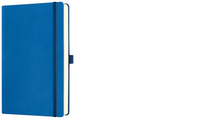 Castelli Notebook (A5), Aquarela series Blue sea (Ruled, rigid cover)