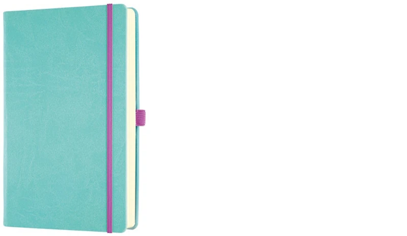 Castelli Notebook (A5), Aquarela series Jade green (Ruled, rigid cover)