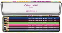 Ensemble de crayons de couleur Caran d'Ache, série Germanier Les Fulgureuses SE (Boîte de 13)  