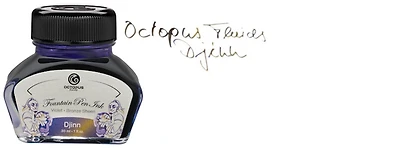 Bouteille d'encre Octopus Fluids, série Sheen Encre Djinn (30ml)