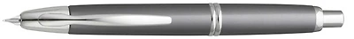 Stylo plume Pilot, série Capless Rhodium trim Gris foncé Rt