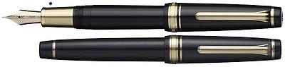 Sailor Fountain pen, Pro Gear Roppongi Gold LE series Black GT (Standard-21kt nib-Matte grip)