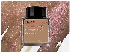 Bouteille d'encre Wearingeul, série World Literature Ink Encre The Nightingale and the Rose (30ml)