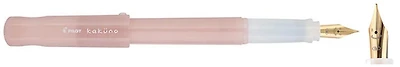 Stylo plume Pilot, série Kakuno Madoromi Rose pâle