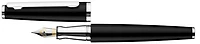 ottohutt Fountain pen, Design 06 series black shiny Pt 