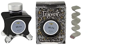 Bouteille d'encre Diamine, série Inkvent Black Edition Encre Marley (50ml)