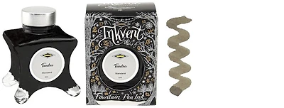 Diamine Ink bottle, Inkvent Black Edition series Tundra ink (50ml)
