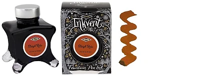 Diamine Ink bottle, Inkvent Black Edition series Sleigh Ride ink (50ml)