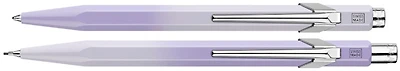 Caran d'Ache Ballpoint pen & mechanical pencil (0.5mm) set, 849 & 844 Blooming Lavender Special Edition series  