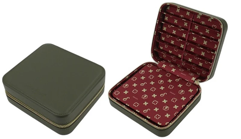 Étui pour stylo Esterbrook, série Nook Moss vert (pour 12 stylos)