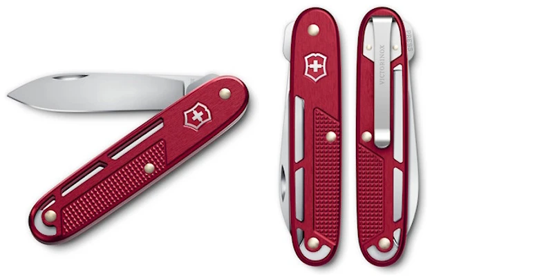 Couteau Victorinox, série Alox Refined Rouge (Onefold Alox)