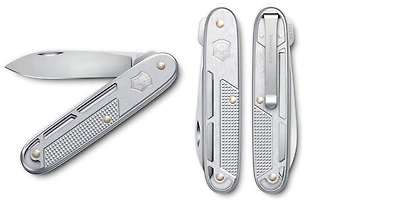 Couteau Victorinox, série Alox Refined Argent (Onefold Alox)  