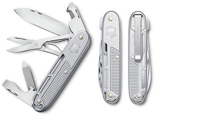 Couteau Victorinox, série Alox Refined Argent (Synergy X Alox)