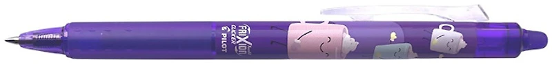 Pilot Gel Pen, Frixion Ball Clicker Sweet Paradise Limited Edition series Cocoa (Blue ink - 0.7)