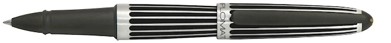Diplomat Roller ball, Aero series Black (Stripes)