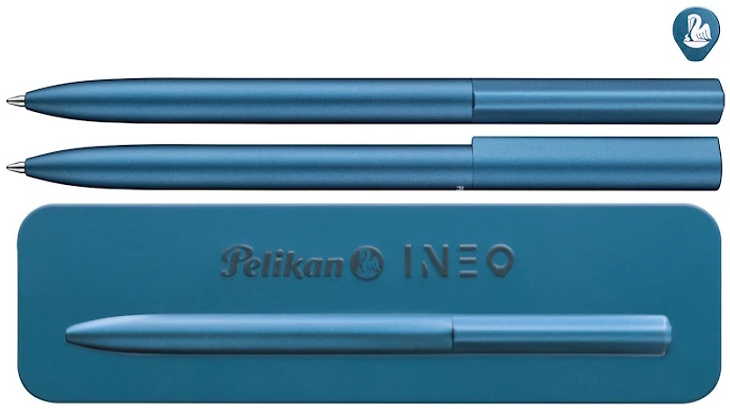 Stylo bille Pelikan, série Ineo Bleu (Ocean Blue)