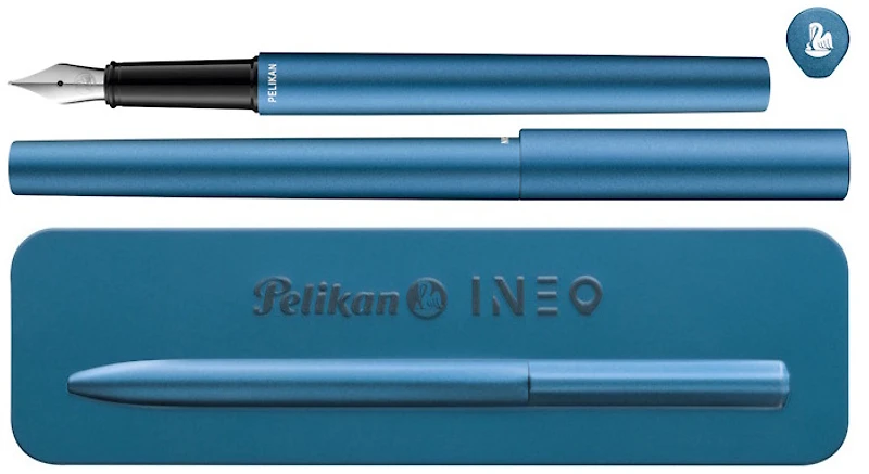 Stylo plume Pelikan, série Ineo Bleu (Ocean Blue)