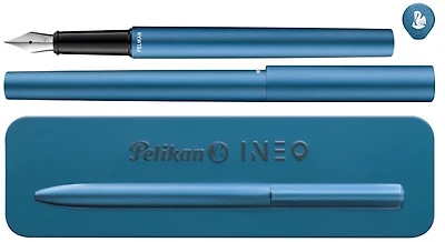 Stylo plume Pelikan, série Ineo Bleu (Ocean Blue)