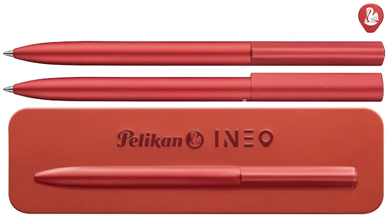 Pelikan Ballpoint pen, Ineo series Red (Fiery Red)