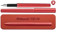 Stylo plume Pelikan, série Ineo Rouge (Fiery Red)