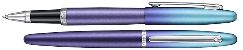 Sheaffer Roller ball, VFM Expressions series Blue & Purple pearlized gradient CT  