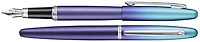 Sheaffer Fountain pen, VFM Expressions series Blue & Purple pearlized gradient CT