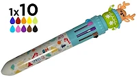 Stylo multifonction Main Paper, série Fantasy Multicolor Renne