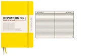 Carnet de notes Leuchtturm1917, série Notebook Medium (A5) Citron (Ligné, 145mm x 210mm)