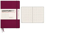 Carnet de notes Leuchtturm1917, série Notebook Medium (A5) Port rouge (Pointillé, 145mm x 210mm)