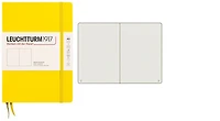 Carnet de notes Leuchtturm1917, série Notebook Medium (A5) Citron (Uni, 145mm x 210mm)