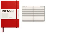 Carnet de notes Leuchtturm1917, série Notebook Medium (A5) Cerise (Ligné, 145mm x 210mm)