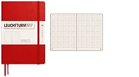 Carnet de notes Leuchtturm1917, série Notebook Medium (A5) Cerise (Pointillé, 145mm x 210mm)