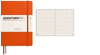 Carnet de notes Leuchtturm1917, série Notebook Medium (A5) Citrouille (Pointillé, 145mm x 210mm)