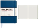 Carnet de notes Leuchtturm1917, série Notebook Medium (A5) Bleu indigo (Uni, 145mm x 210mm)