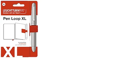 Leuchtturm1917 XL Pen Loop, Pen Loop series Fox Red (20 mm elastic loop)
