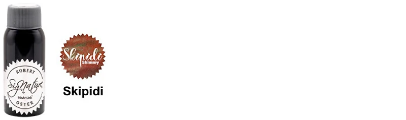 Robert Oster Ink bottle, Shake'N'Shimmy series (Skipidi) 50ml